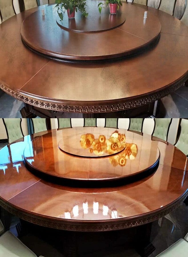 LIVECOOL Contact Paper Solid Vinyl Clear Glossy Self-Adhesive Film Cover Removable Protective Film Transparent Liners Drawers Kitchen Cabinets Desks Fridge (17X78Inch 2pcs,Clear Transparent) - Image 4